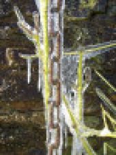 chain in ice